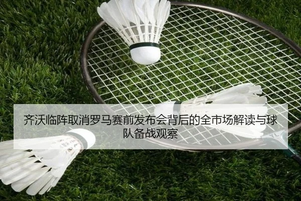 齐沃临阵取消罗马赛前发布会背后的全市场解读与球队备战观察